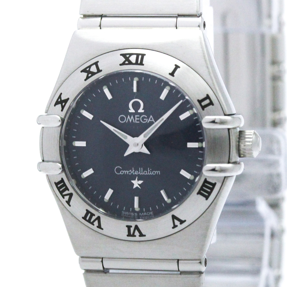 OMEGA Constellation Steel Quartz Ladies Watch 1562.40 Polished